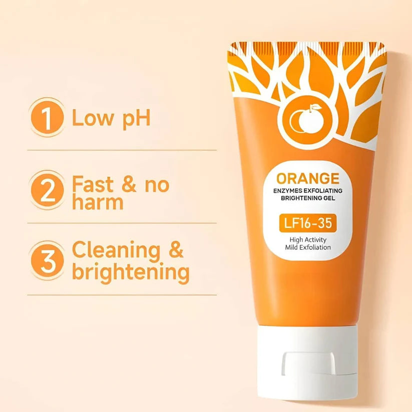 Orange Enzyme Exfoliating Gel โ Natural Brightening Therapy