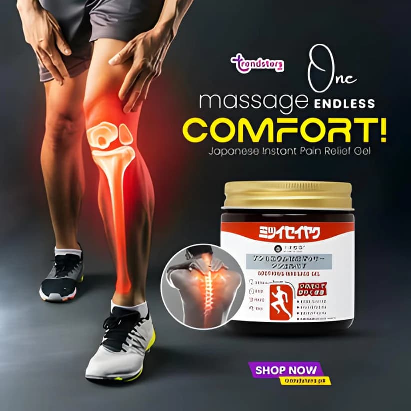 Japanese Rapid-Action Gel for Deep Muscle & Joint Pain Relief