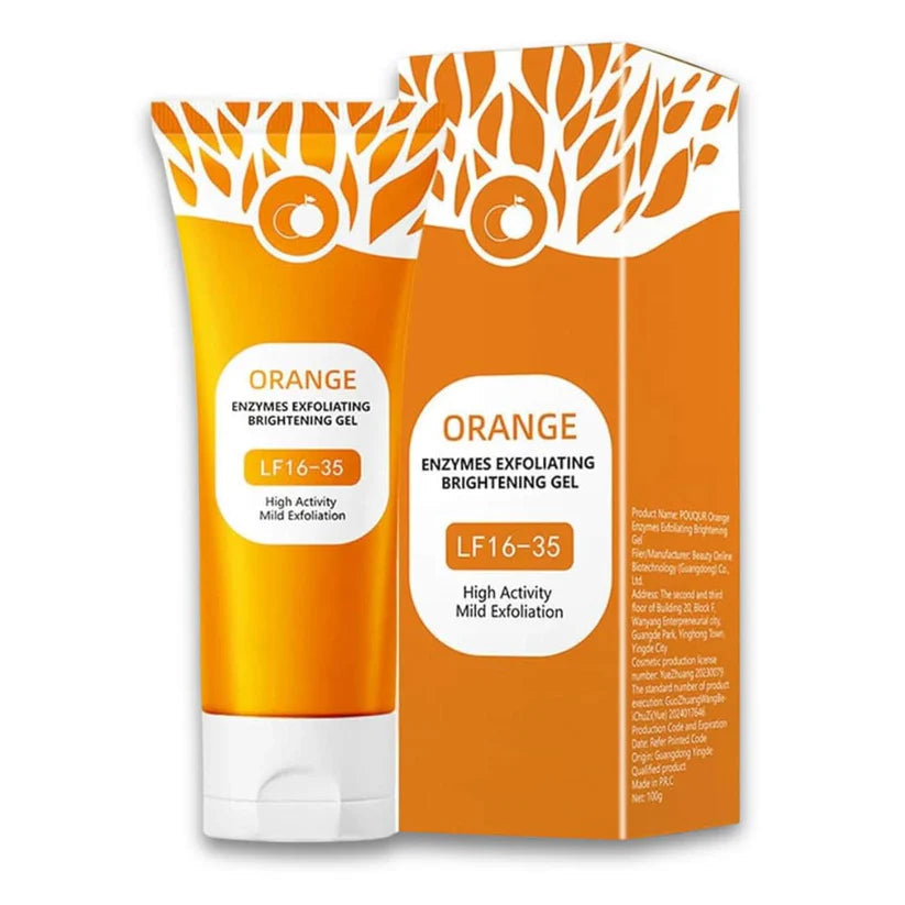 Orange Enzyme Exfoliating Gel – Natural Brightening Therapy