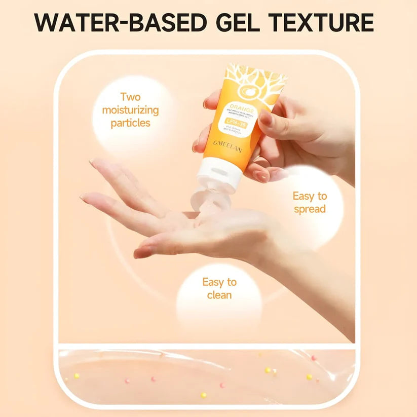 Orange Enzyme Exfoliating Gel – Natural Brightening Therapy